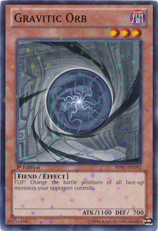 Gravitic Orb [BP01-EN192] Starfoil Rare - POKÉ JEUX