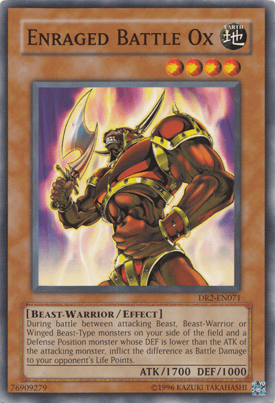 Enraged Battle Ox [DR2-EN071] Common - POKÉ JEUX