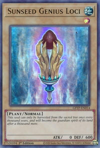 Sunseed Genius Loci [GFTP-EN014] Ultra Rare - POKÉ JEUX