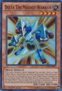 Delta The Magnet Warrior [RATE-EN097] Super Rare - POKÉ JEUX