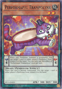 Performapal Trampolynx [SP15-EN021] Shatterfoil Rare - POKÉ JEUX