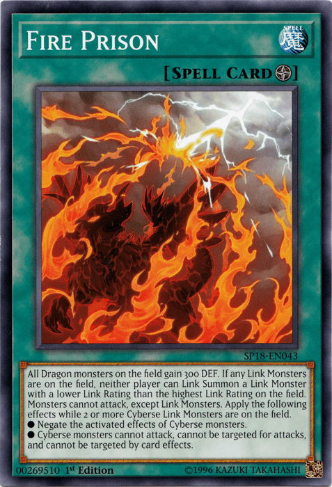 Fire Prison [SP18-EN043] Common - POKÉ JEUX