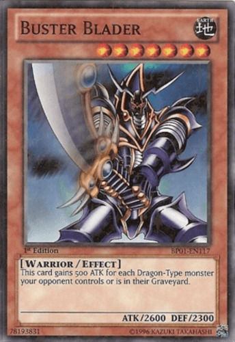 Buster Blader [BP01-EN117] Starfoil Rare - POKÉ JEUX