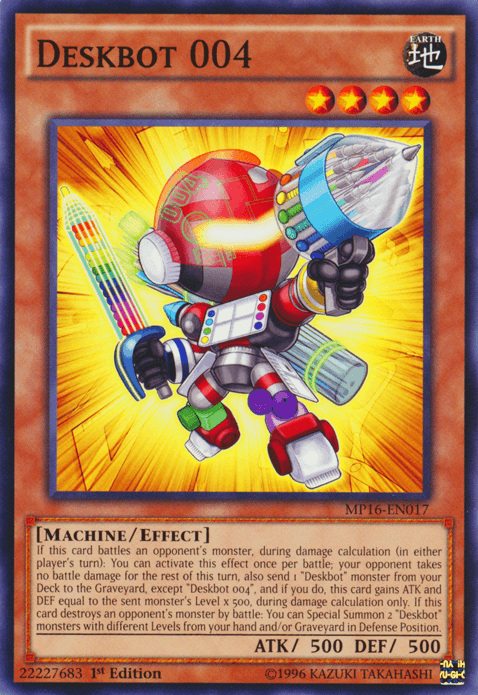 Deskbot 004 [MP16-EN017] Common - POKÉ JEUX