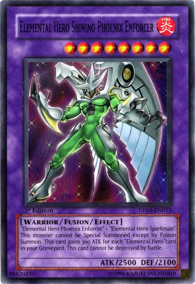 Elemental Hero Shining Phoenix Enforcer [DP05-EN013] Super Rare - POKÉ JEUX