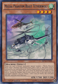 Mecha Phantom Beast Tetherwolf [MP14-EN008] Rare - POKÉ JEUX