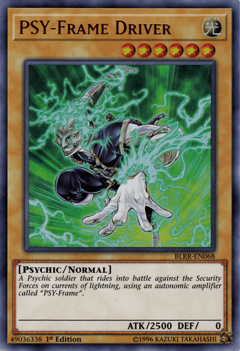 PSY-Frame Driver [BLRR-EN068] Ultra Rare - POKÉ JEUX