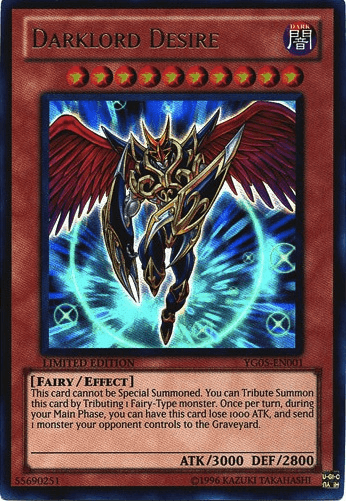 Darklord Desire [YG05-EN001] Ultra Rare - POKÉ JEUX