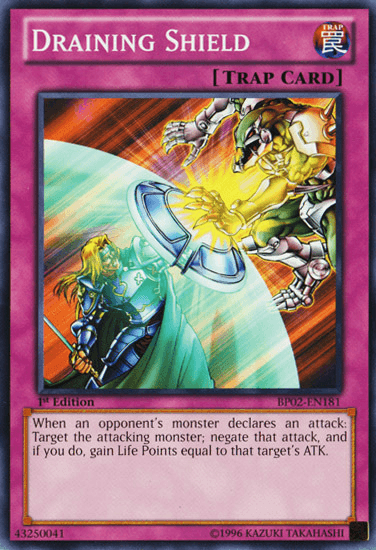 Draining Shield [BP02-EN181] Mosaic Rare - POKÉ JEUX