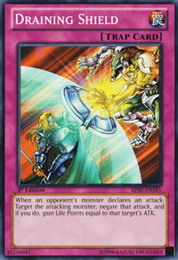 Draining Shield [BP02-EN181] Mosaic Rare - POKÉ JEUX