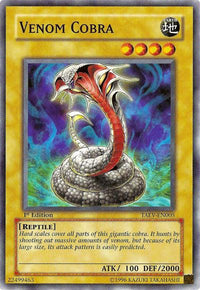 Venom Cobra [TAEV-EN005] Common - POKÉ JEUX