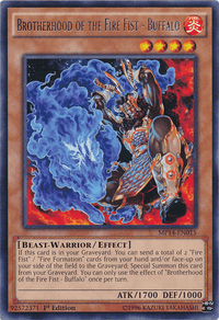 Brotherhood of the Fire Fist - Buffalo [MP14-EN015] Rare - POKÉ JEUX