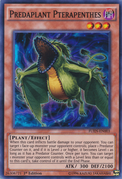 Predaplant Pterapenthes [FUEN-EN003] Super Rare - POKÉ JEUX