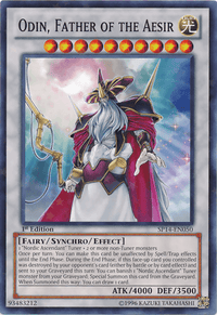 Odin, Father of the Aesir [SP14-EN050] Starfoil Rare - POKÉ JEUX