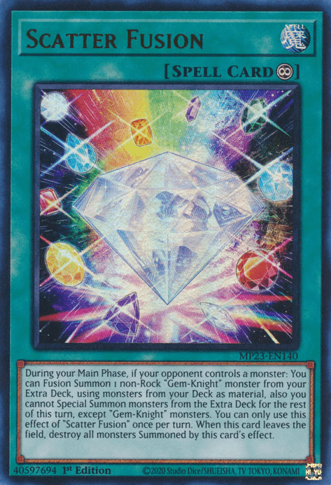Scatter Fusion [MP23-EN140] Ultra Rare - POKÉ JEUX
