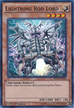 Lightning Rod Lord [MP15-EN216] Super Rare - POKÉ JEUX