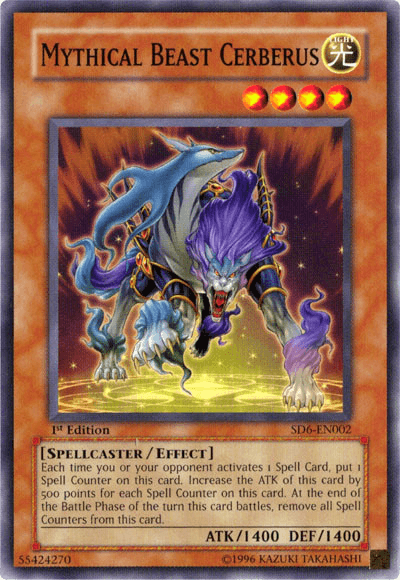 Mythical Beast Cerberus [SD6-EN002] Common - POKÉ JEUX