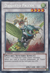 Daigusto Falcos [HA06-EN049] Secret Rare - POKÉ JEUX