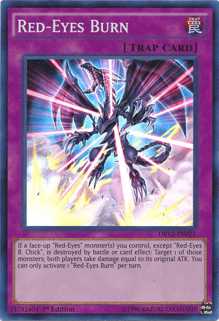 Red-Eyes Burn [DRL2-EN021] Super Rare - POKÉ JEUX