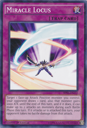 Miracle Locus [BP03-EN213] Shatterfoil Rare - POKÉ JEUX