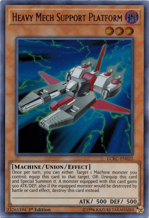 Heavy Mech Support Platform [LCKC-EN022] Ultra Rare - POKÉ JEUX