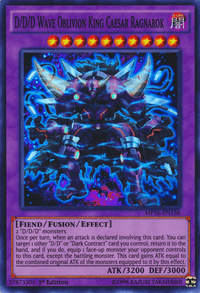 D/D/D Wave Oblivion King Caesar Ragnarok [MP16-EN138] Super Rare - POKÉ JEUX