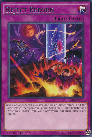 Reject Reborn [BOSH-EN071] Rare - POKÉ JEUX