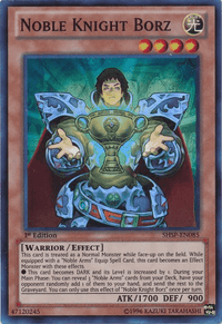 Noble Knight Borz [SHSP-EN085] Super Rare - POKÉ JEUX