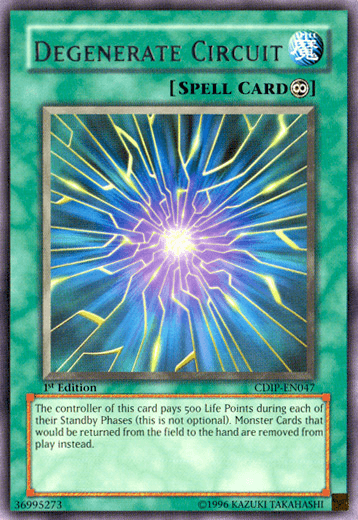 Degenerate Circuit [CDIP-EN047] Rare - POKÉ JEUX