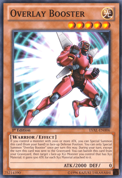 Overlay Booster [LVAL-EN006] Common - POKÉ JEUX