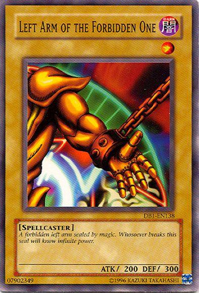 Left Arm of the Forbidden One [DB1-EN138] Common - POKÉ JEUX