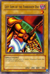 Left Arm of the Forbidden One [DB1-EN138] Common - POKÉ JEUX