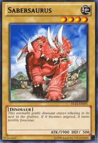 Sabersaurus (Green) [DL16-EN001] Rare - POKÉ JEUX