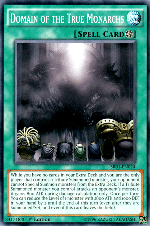 Domain of the True Monarchs [SR01-EN024] Common - POKÉ JEUX