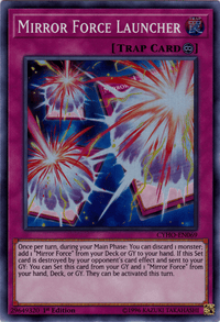 Mirror Force Launcher [CYHO-EN069] Super Rare - POKÉ JEUX