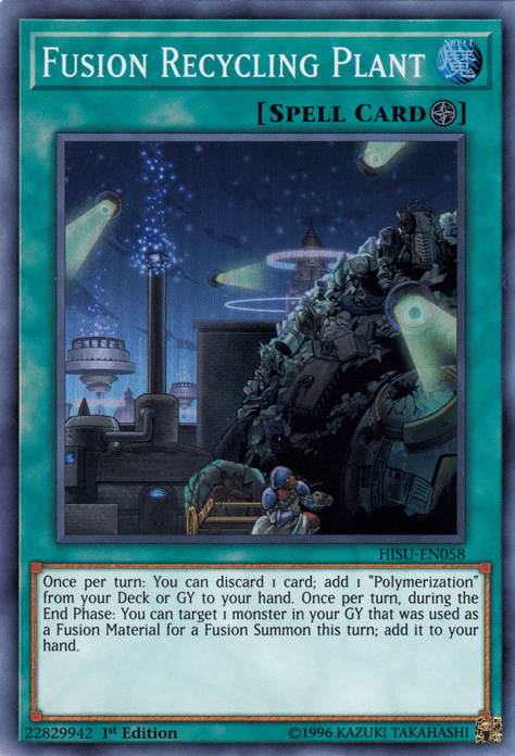 Fusion Recycling Plant [HISU-EN058] Super Rare - POKÉ JEUX