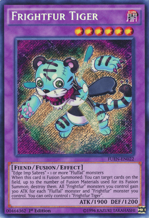 Frightfur Tiger [FUEN-EN022] Secret Rare - POKÉ JEUX