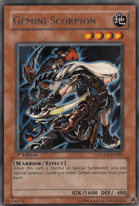 Gemini Scorpion [SOVR-EN085] Rare - POKÉ JEUX