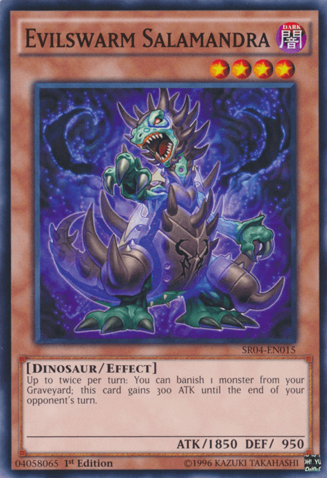 Evilswarm Salamandra [SR04-EN015] Common - POKÉ JEUX