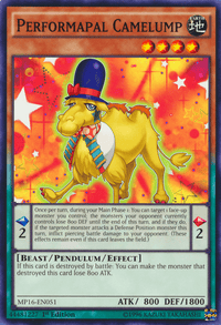Performapal Camelump [MP16-EN051] Common - POKÉ JEUX