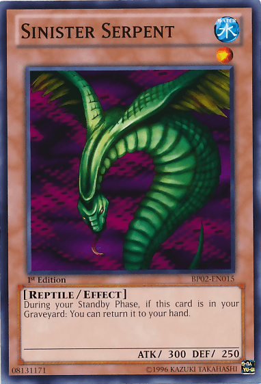 Sinister Serpent [BP02-EN015] Common - POKÉ JEUX
