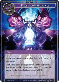 Feast on Mortals (ACN-125) [Ancient Nights] - POKÉ JEUX