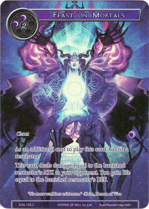 Feast on Mortals (Full Art) (ACN-125) [Ancient Nights] - POKÉ JEUX