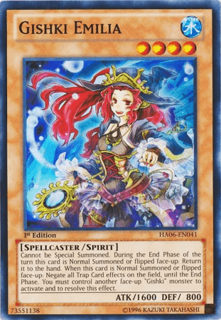 Gishki Emilia [HA06-EN041] Super Rare - POKÉ JEUX