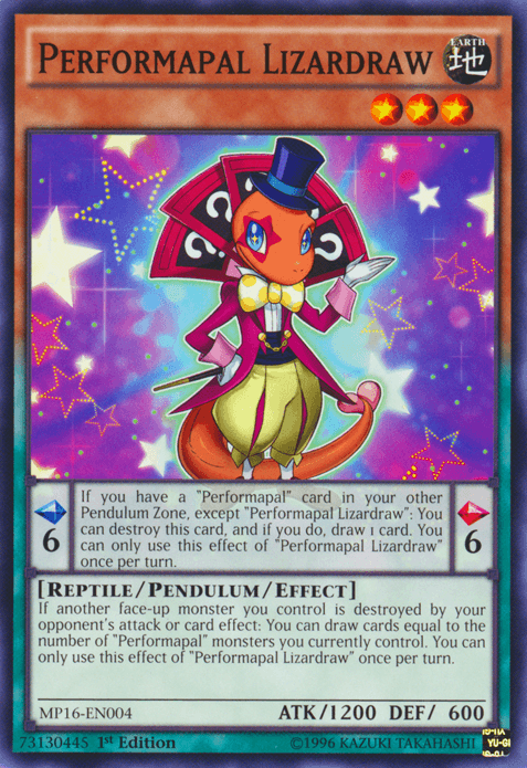 Performapal Lizardraw [MP16-EN004] Common - POKÉ JEUX