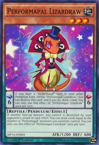 Performapal Lizardraw [MP16-EN004] Common - POKÉ JEUX