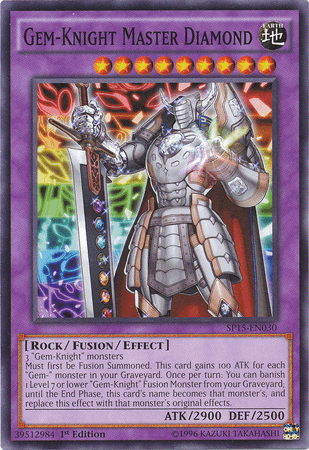 Gem-Knight Master Diamond [SP15-EN030] Common - POKÉ JEUX