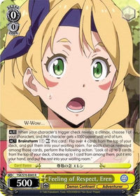 Feeling of Respect, Eren (TSK/S70-E005 R) [That Time I Got Reincarnated as a Slime] - POKÉ JEUX