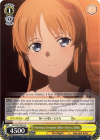 Feelings Towards Older Sister, Selka (SAO/S65-E018 C) [Sword Art Online -Alicization-] - POKÉ JEUX