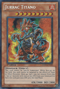 Jurrac Titano [HA03-EN039] Secret Rare - POKÉ JEUX
